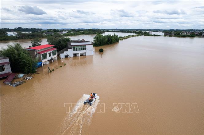 Trung Quốc sơ tán hơn 80.000 người ở Tứ Xuyên do mưa lớn- Ảnh 1. Trung Quốc sơ tán hơn 80.000 người ở Tứ Xuyên do mưa lớn- Ảnh 1.