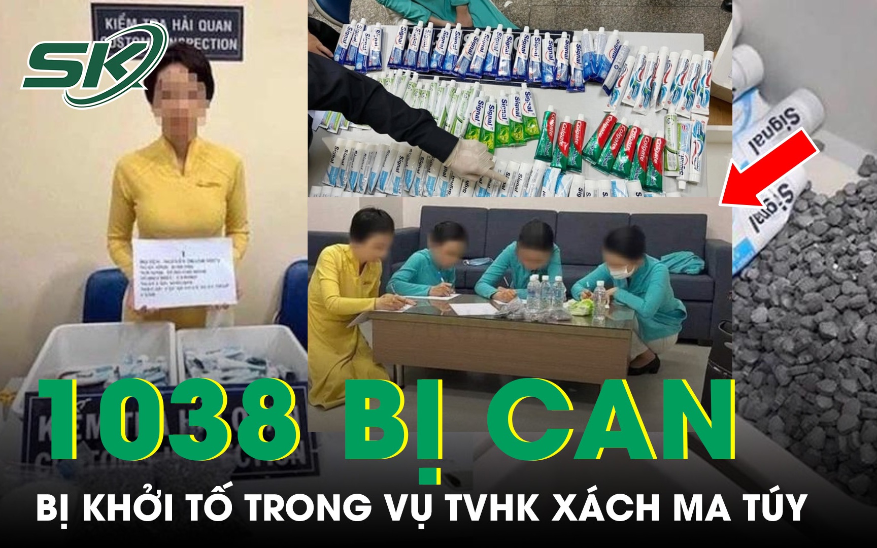 Chuyên án ‘VN10’: Đã khởi tố 1.038 bị can vụ tiếp viên hàng không xách ma túy về Việt Nam