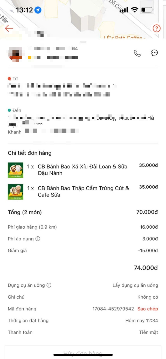 Xôn xao clip khách hàng tố shipper của ShopeeFood nhổ nước bọt vào đồ ăn vì...bắt chờ 10 phút- Ảnh 2.