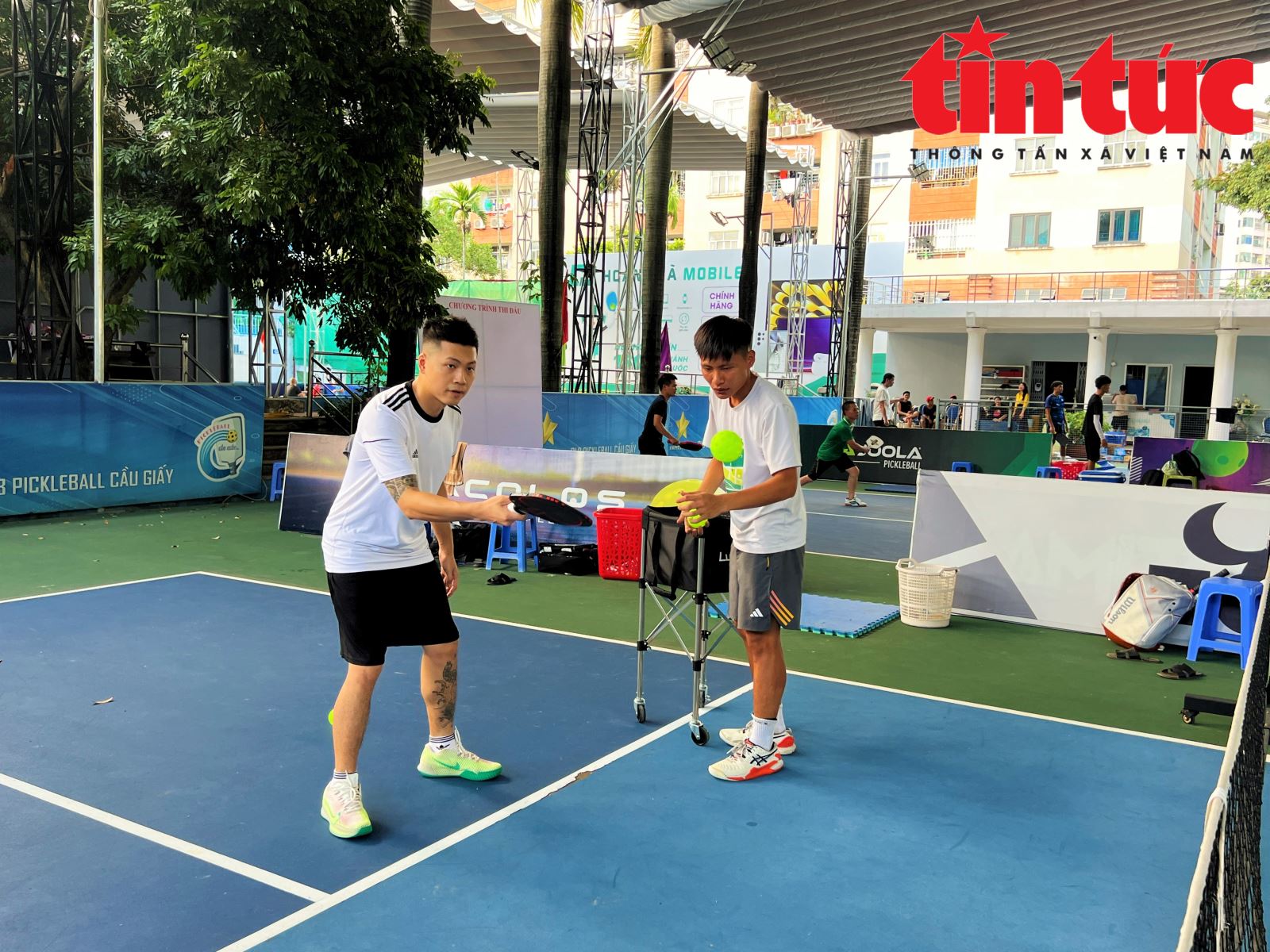 Môn thể thao '3 trong 1' pickleball được ưa chuộng- Ảnh 8.