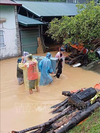 Mưa lớn kéo dài gây nhiều ảnh hưởng tại Cao Bằng- Ảnh 1.