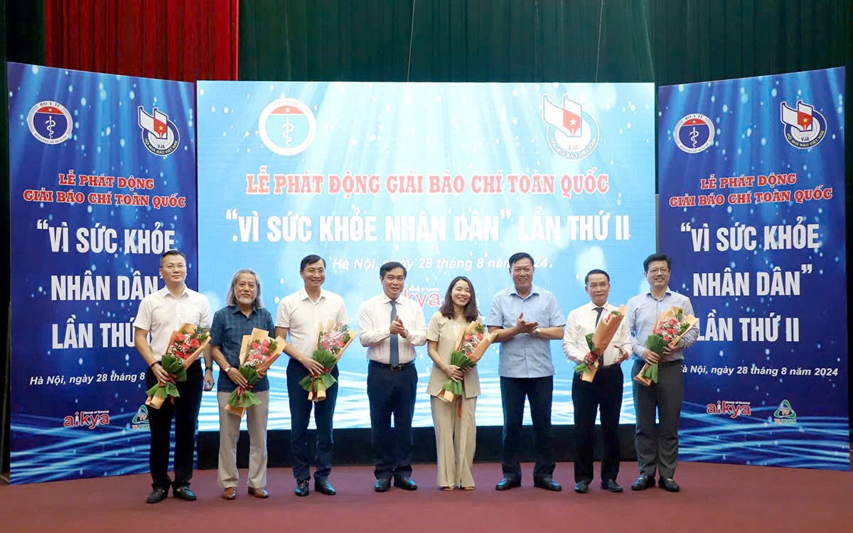 Phát động Giải Báo chí toàn quốc "Vì Sức khỏe nhân dân" lần II: Tôn vinh những thành tựu nổi bật, điển hình tiên tiến ngành y