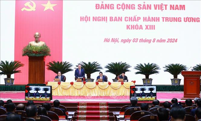 Khai mạc Hội nghị Ban Chấp hành Trung ương khóa XIII- Ảnh 1.