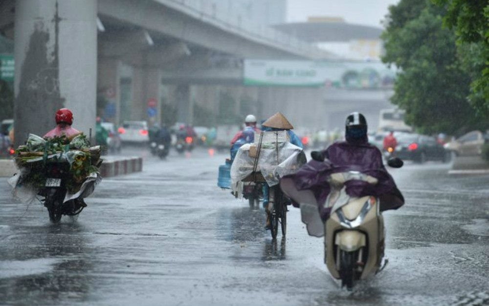 Bắc Bộ và Bắc Trung Bộ ngày nắng, chiều tối mưa dông