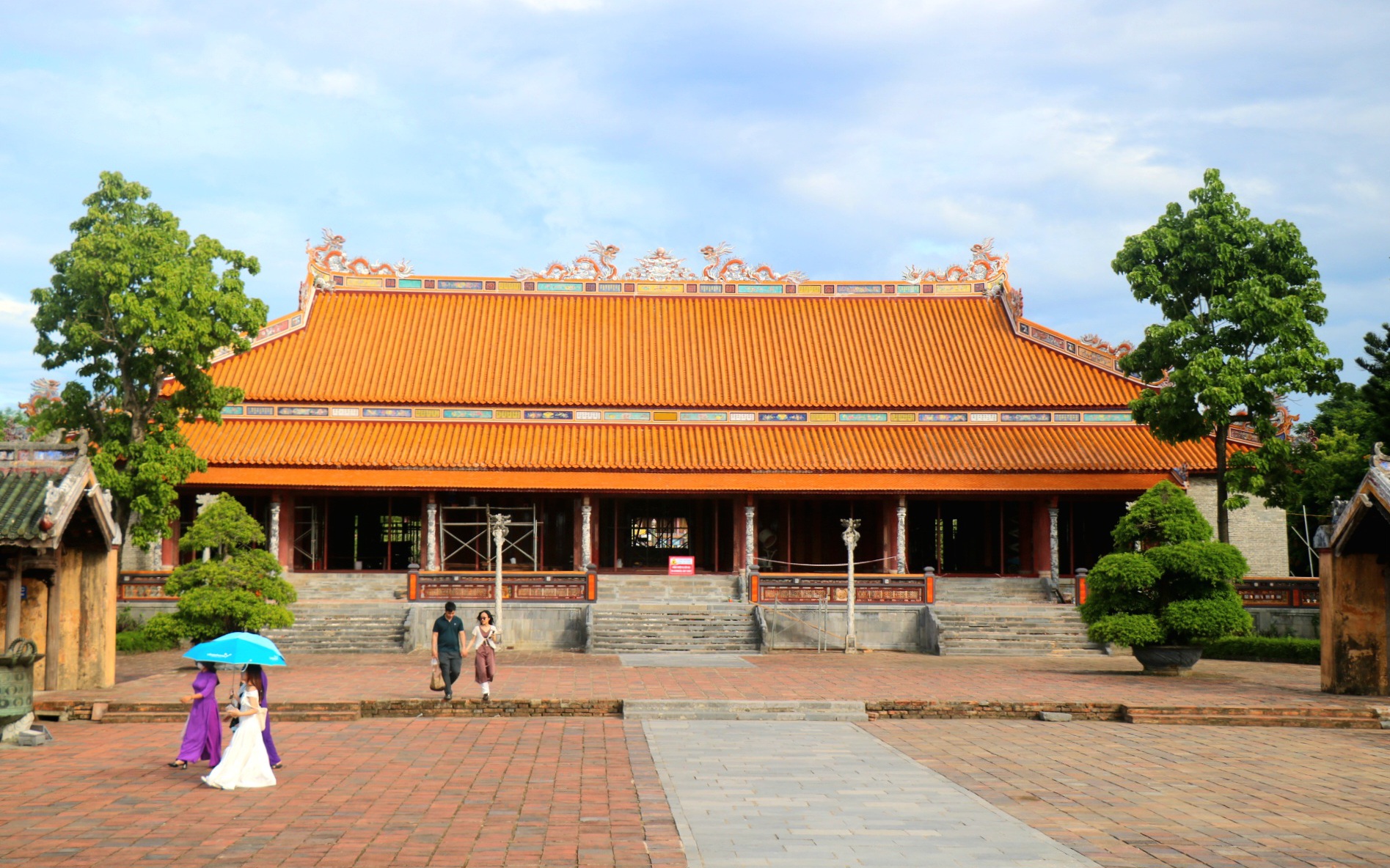 Ngôi điện quan trọng nhất Hoàng cung, nơi đặt ngai vua triều Nguyễn hiện ra sao?