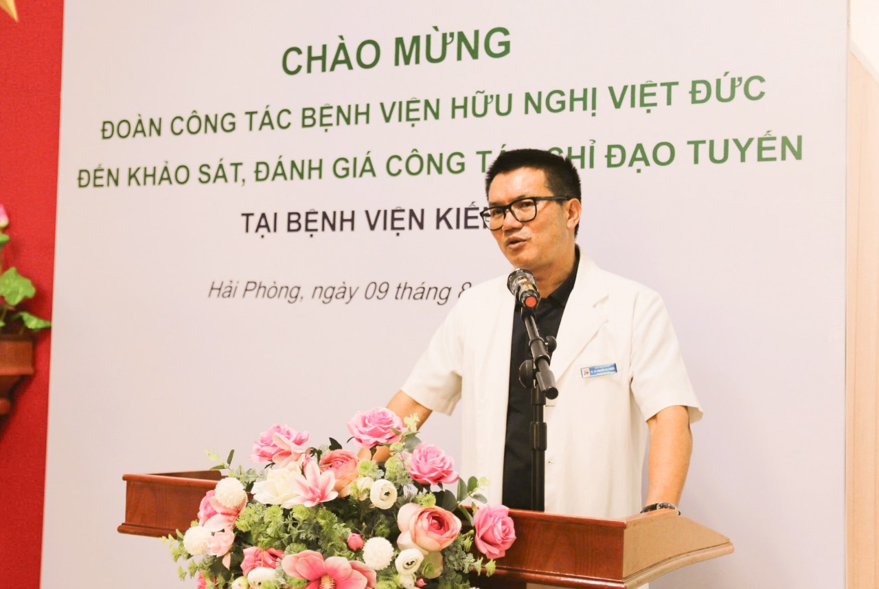 BV Việt Đức khảo sát thực tế để chuyển giao kỹ thuật cho bệnh viện tuyến huyện của Hải Phòng- Ảnh 3.