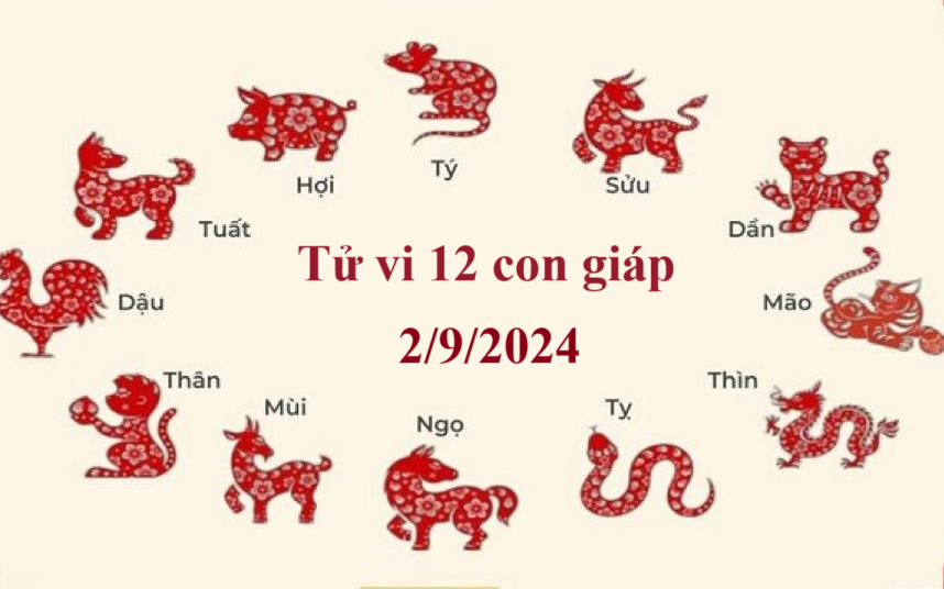 Tử vi 12 con giáp hôm nay 2/9/2024: Sửu nhiều may mắn, Tý phát triển thuận lợi