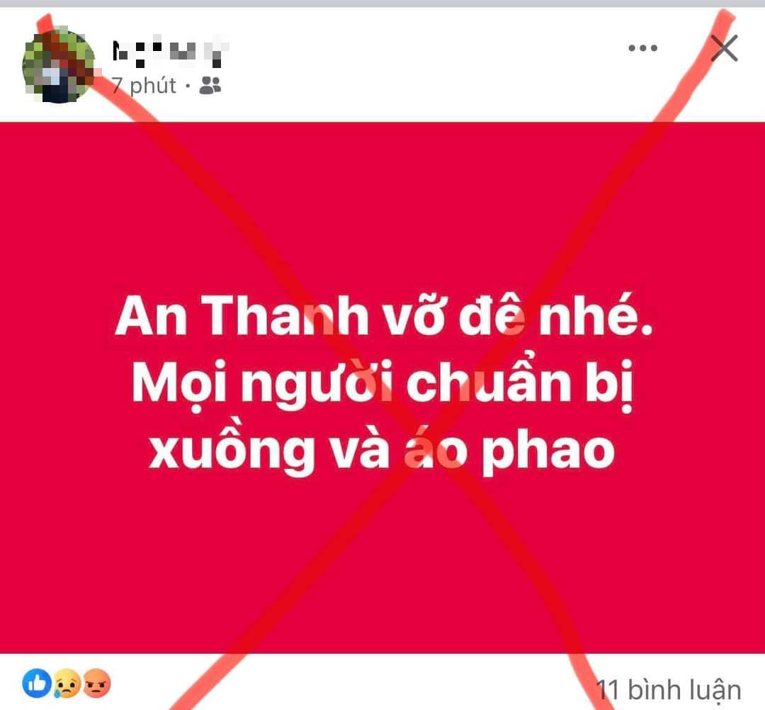 Triệu tập hàng loạt chủ Facebook đăng thông tin sai sự thật 'vỡ đê ở Hải Dương'- Ảnh 1.