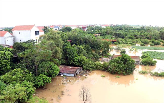 Hưng Yên phát lệnh báo động I trên tuyến đê tả sông Luộc, sông Hồng- Ảnh 2.