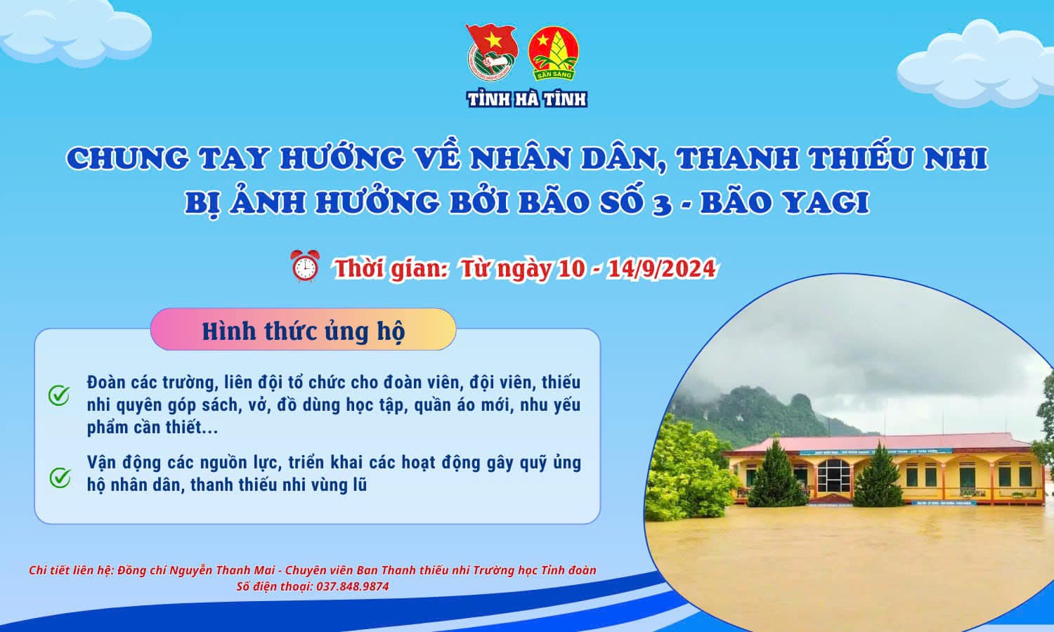 Hà Tĩnh chung tay hướng về miền Bắc ruột thịt- Ảnh 6.