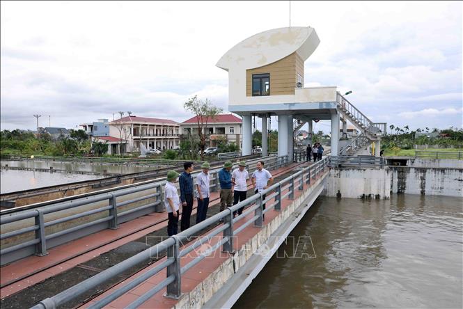 Hải Dương: Phát lệnh báo động III trên hệ thống sông Thái Bình- Ảnh 1.