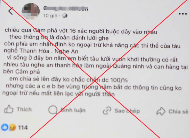 Triệu tập người đăng thông tin sai sự thật về bão lũ- Ảnh 1.