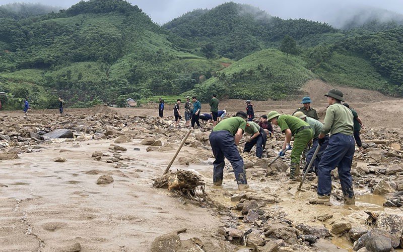 Còn 10 tỉnh thành nguy cơ cao lũ quét, sạt lở đất