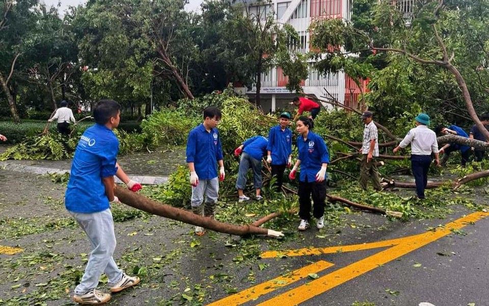 Nhiều trường đại học lên phương án hỗ trợ sinh viên bị ảnh hưởng bởi bão số 3