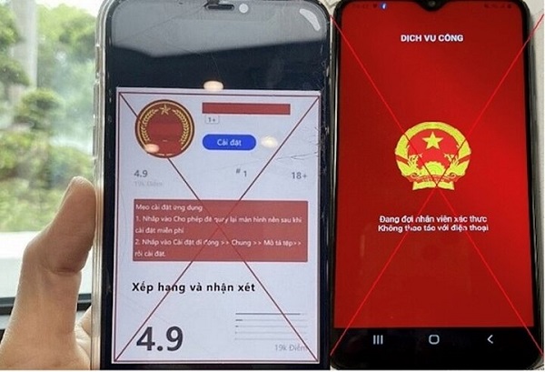 Cài đặt app giả mạo Bộ Công an, người phụ nữ bị mất 500 triệu đồng- Ảnh 1.