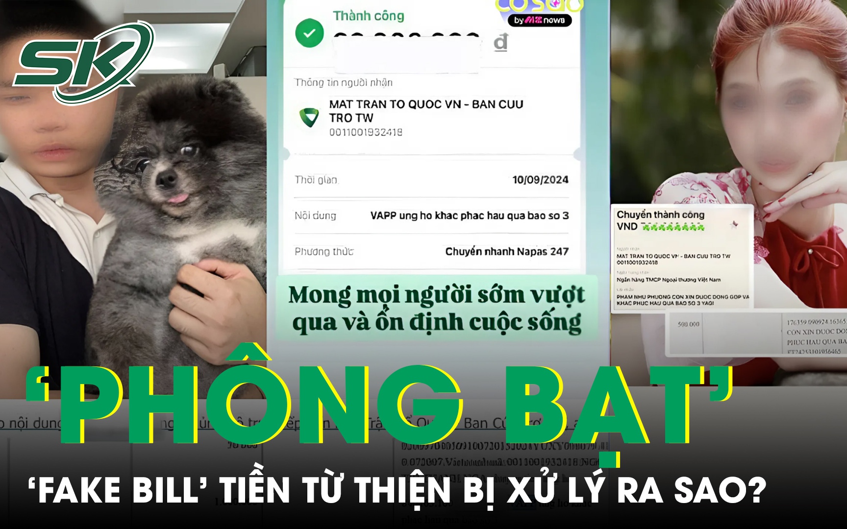 Việc ‘phông bạt’, gian dối trong sao kê chuyển tiền từ thiện có thể bị xử lý hình sự