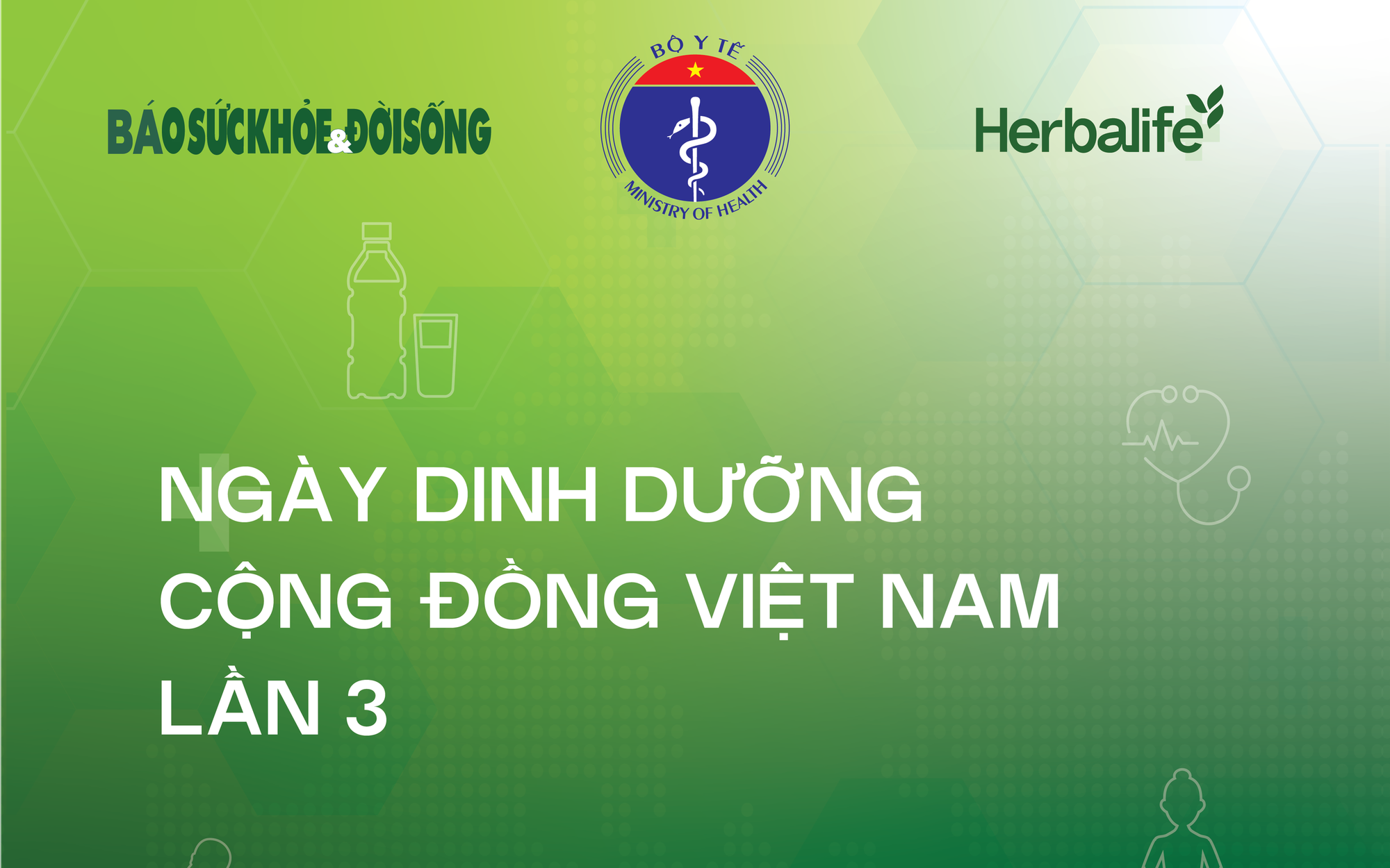 Ngày Dinh dưỡng cộng đồng VN lần 3: Chương trình gắn kết cộng đồng vì một Việt Nam khỏe mạnh