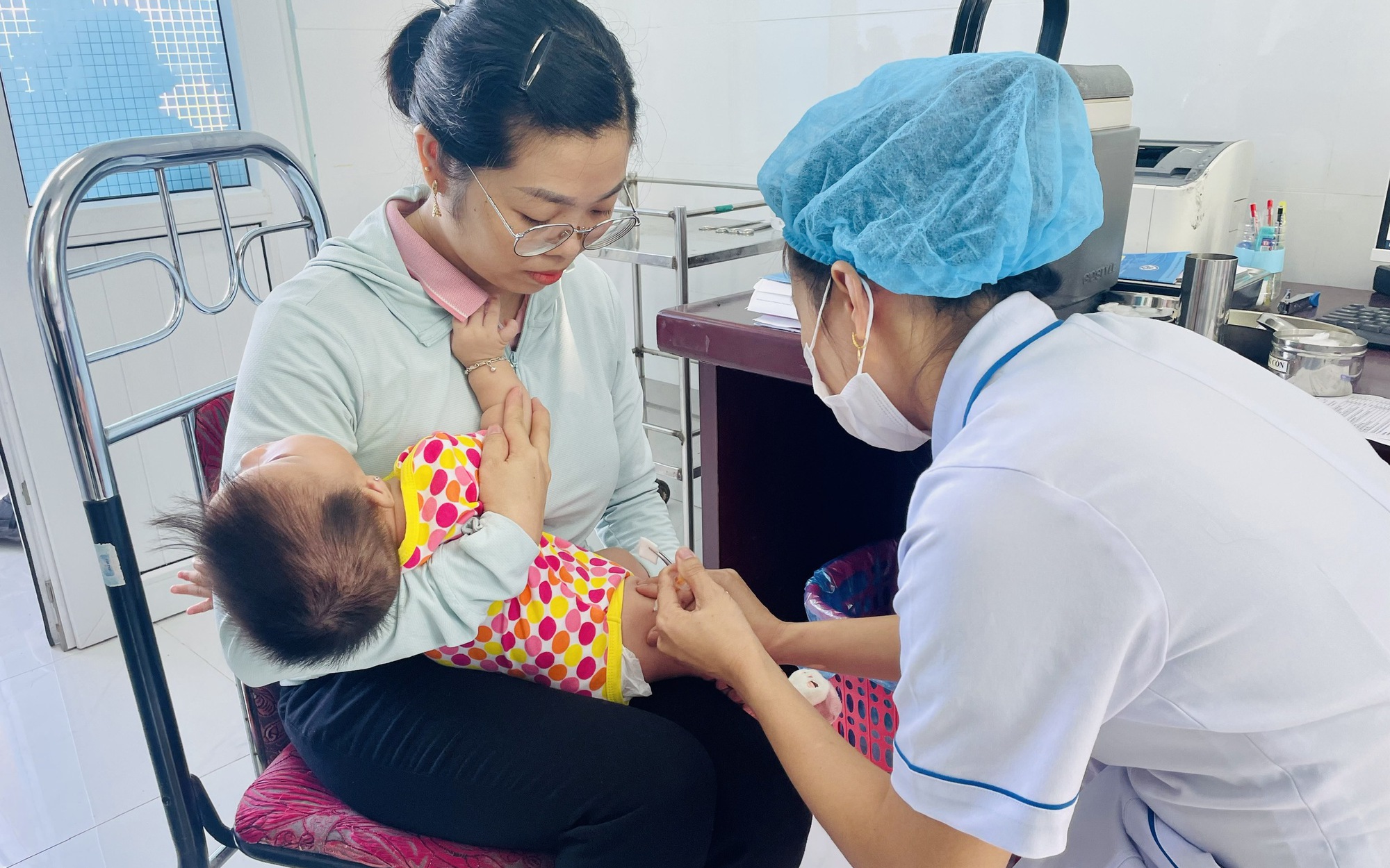 135 huyện sẽ tiến hành tiêm hơn 1,1 triệu liều vaccine phòng sởi