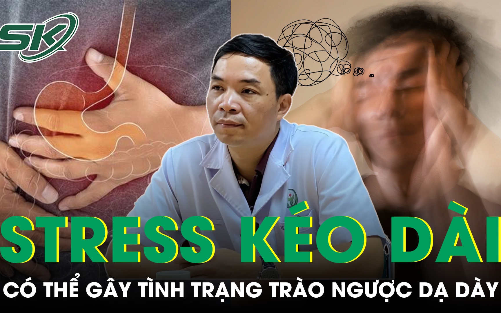 Stress kéo dài có thể gây tình trạng trào ngược dạ dày thực quản