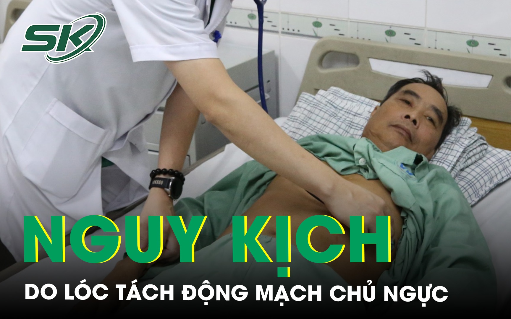 Đau ngực dữ dội nguy kịch do lóc tách động mạch chủ ngực