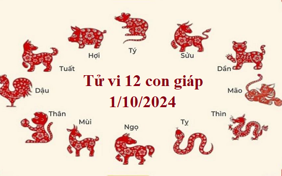 Tử vi 12 con giáp hôm nay 1/10: Sửu ổn định, Tỵ vướng tranh cãi