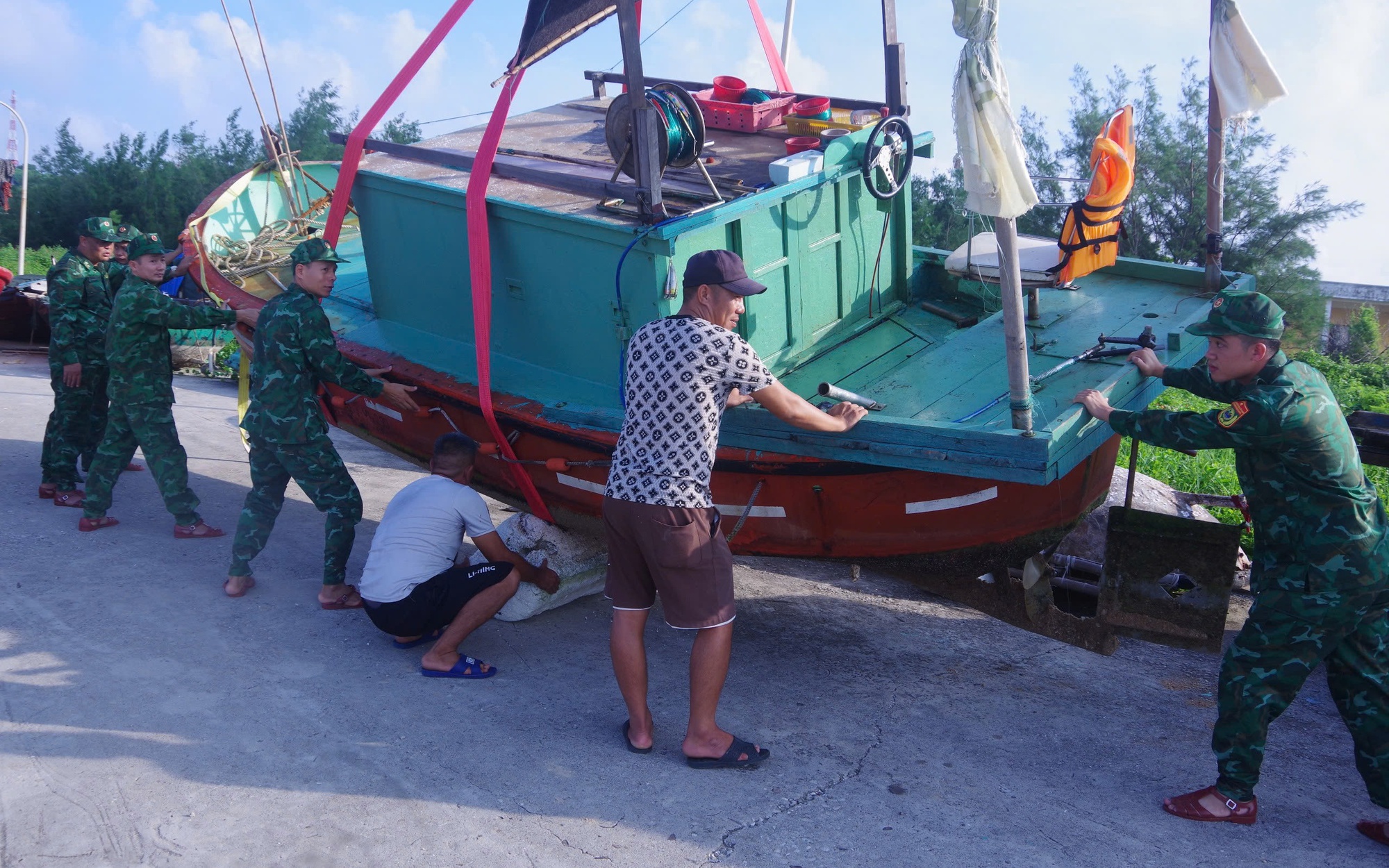 Hải Phòng sẵn sàng trưng dụng một số trường học làm nơi tạm lánh di dân trong bão số 3