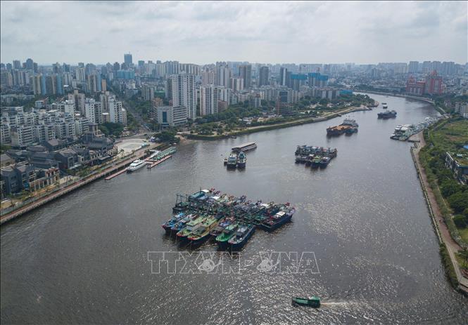 Hong Kong (Trung Quốc) cho học sinh nghỉ học, hoãn gần 40 chuyến bay đề phòng bão Yagi- Ảnh 1.