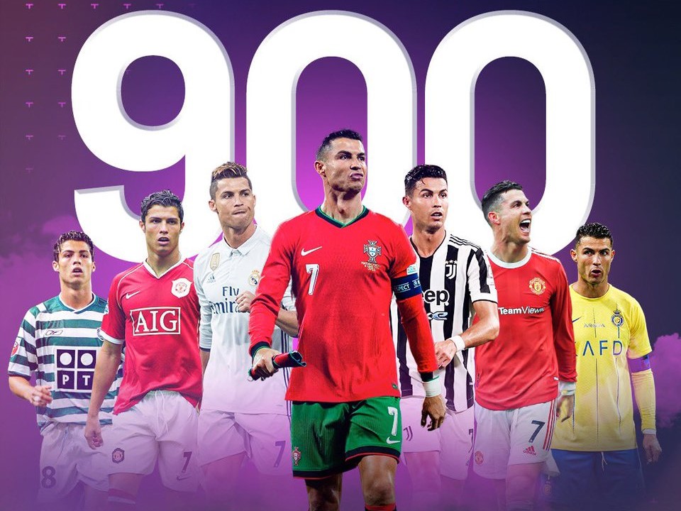 Cristiano Ronaldo chạm mốc 900 bàn thắng- Ảnh 1.