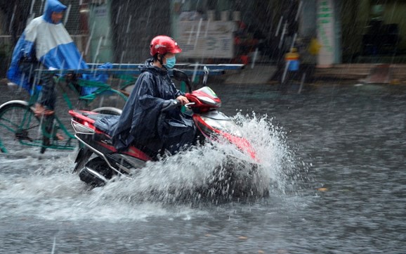 Nhiều khu vực gió giật mạnh, mưa lớn do bão số 3