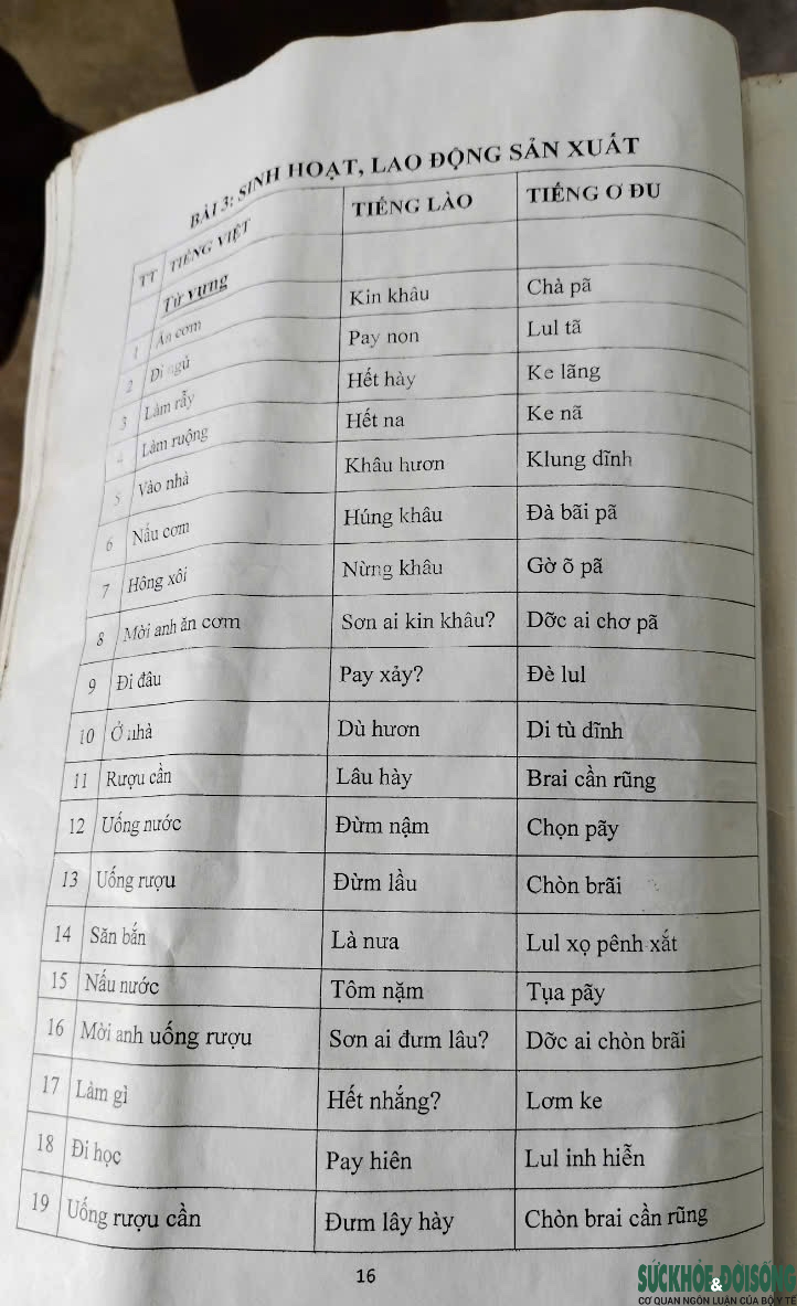 Bảo tồn khẩn cấp ngôn ngữ dân tộc ít người nhất Việt Nam- Ảnh 5.