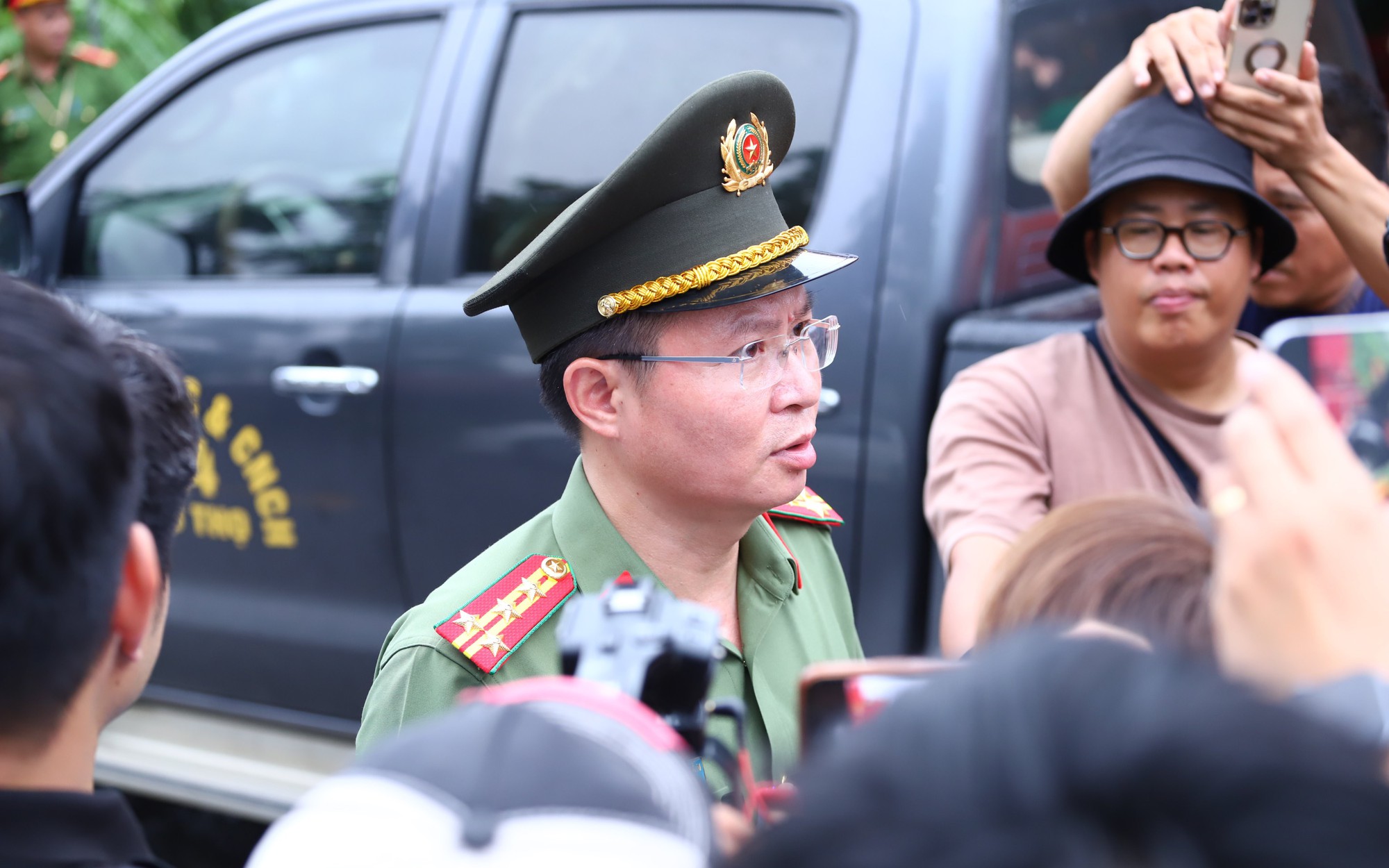 Giám đốc công an tỉnh Phú Thọ thông tin vụ sập cầu Phong Châu