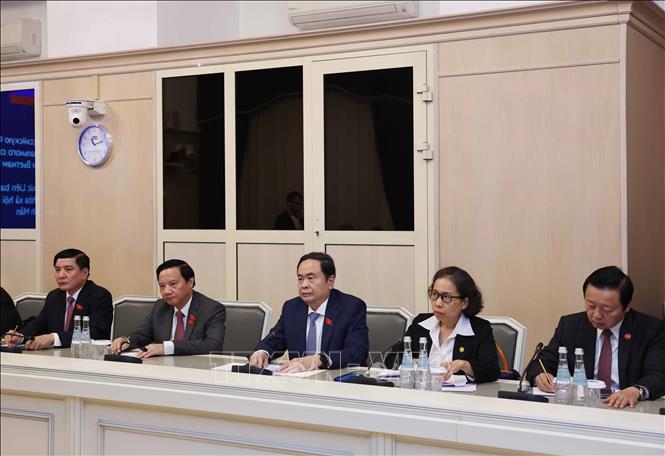 Chủ tịch Quốc hội Trần Thanh Mẫn hội đàm với Chủ tịch Duma Quốc gia Quốc hội Liên bang Nga- Ảnh 2. Chủ tịch Quốc hội Trần Thanh Mẫn hội đàm với Chủ tịch Duma Quốc gia Quốc hội Liên bang Nga- Ảnh 2.