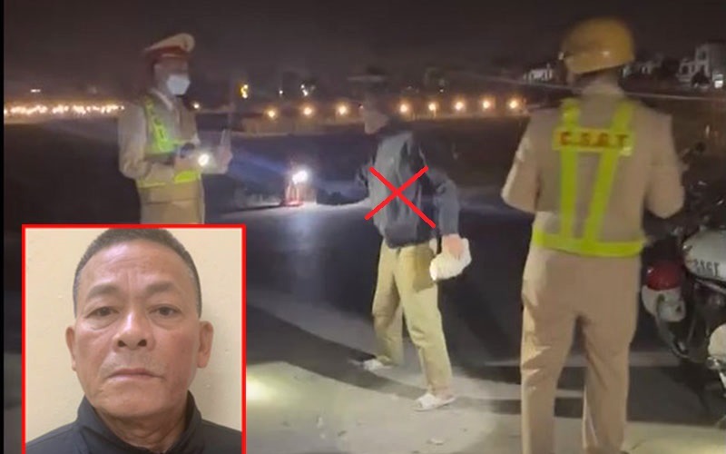 Khởi tố người đàn ông không chịu đo nồng độ cồn, dùng gạch tấn công CSGT