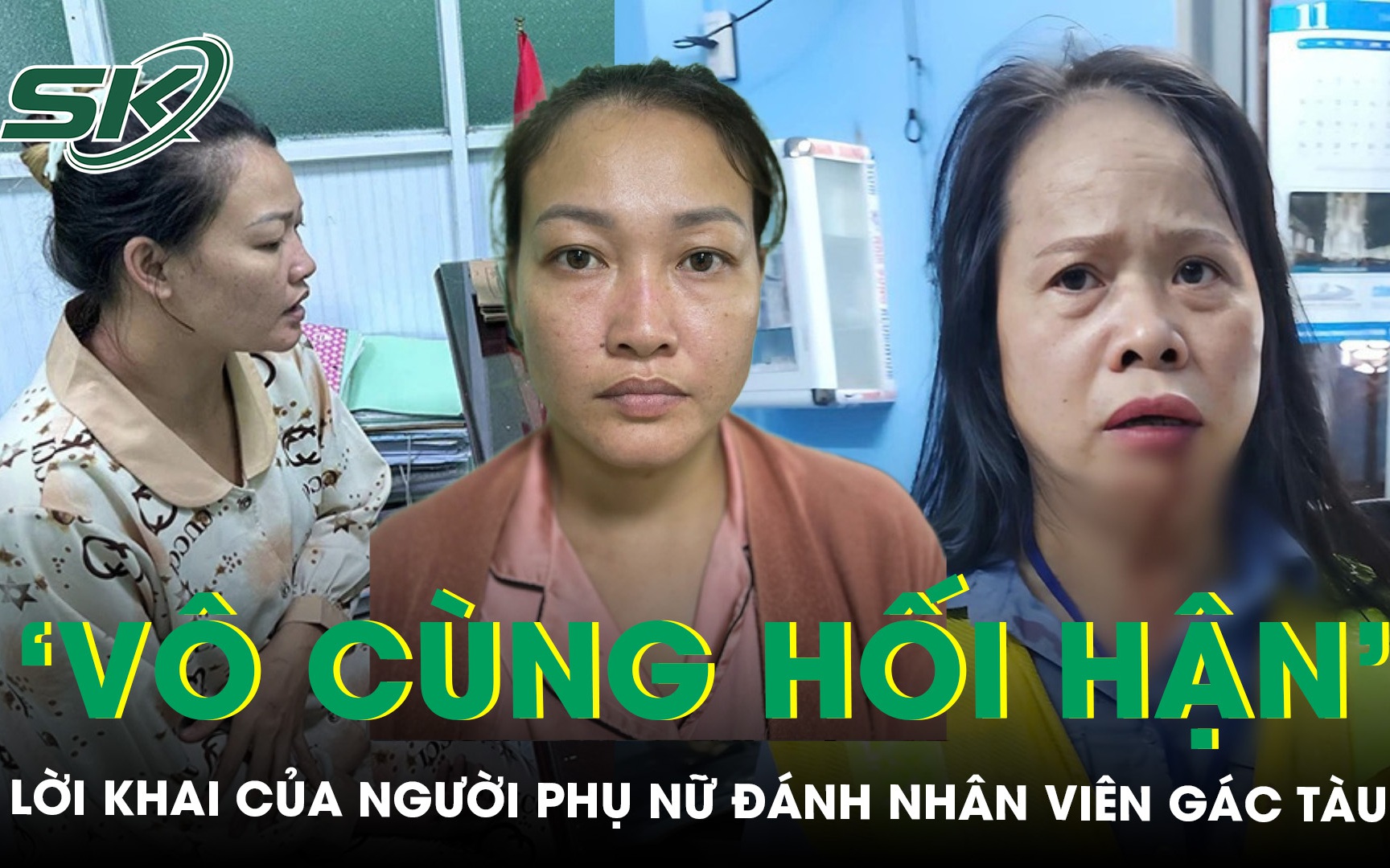 Người phụ nữ đánh nhân viên gác chắn tàu gãy xương mũi khai ‘vô cùng hối hận’ 