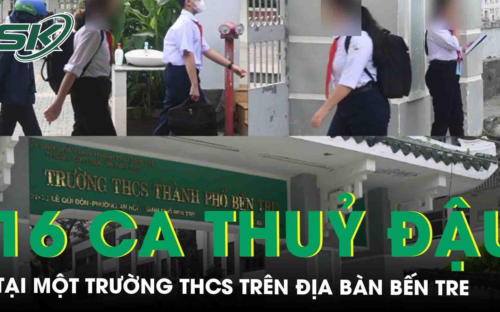 Bến Tre ghi nhận 16 ca mắc thủy đậu tại một trường THCS