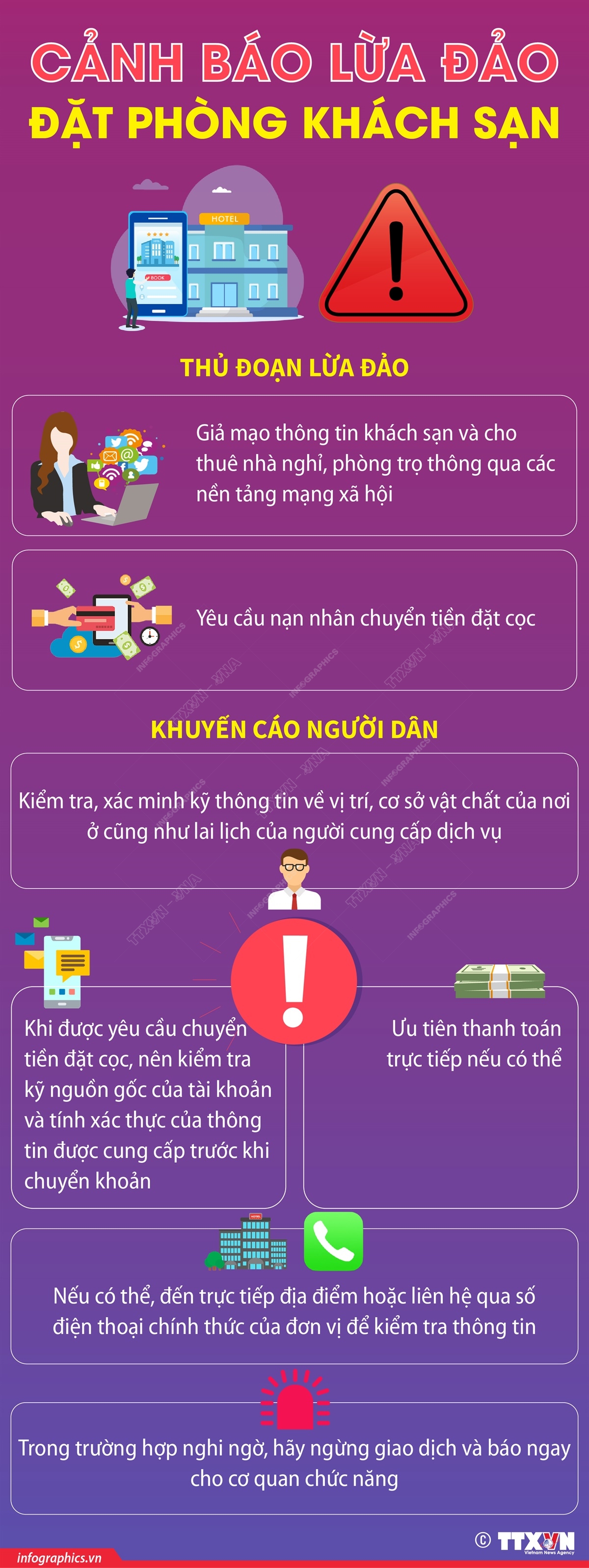 Cảnh báo lừa đảo đặt phòng khách sạn- Ảnh 1.