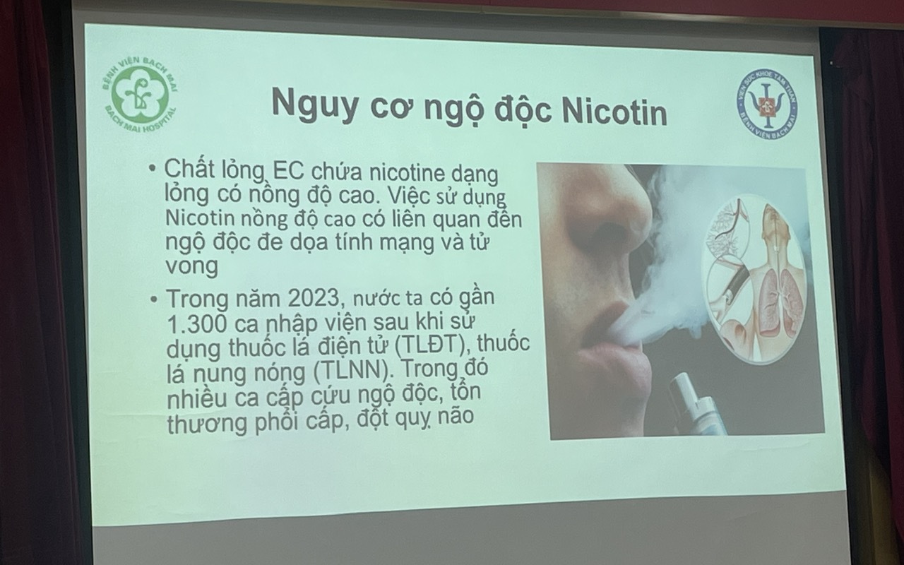 Bộ Y tế đề xuất phạt 2 triệu đồng khi chứa chấp, sử dụng thuốc lá điện tử, nung nóng