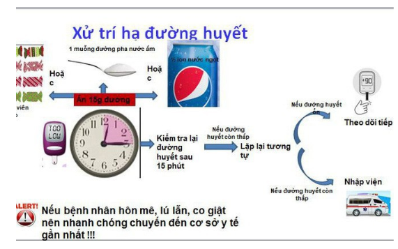 Phòng hạ đường huyết cho người đái tháo đường trong ngày Tết