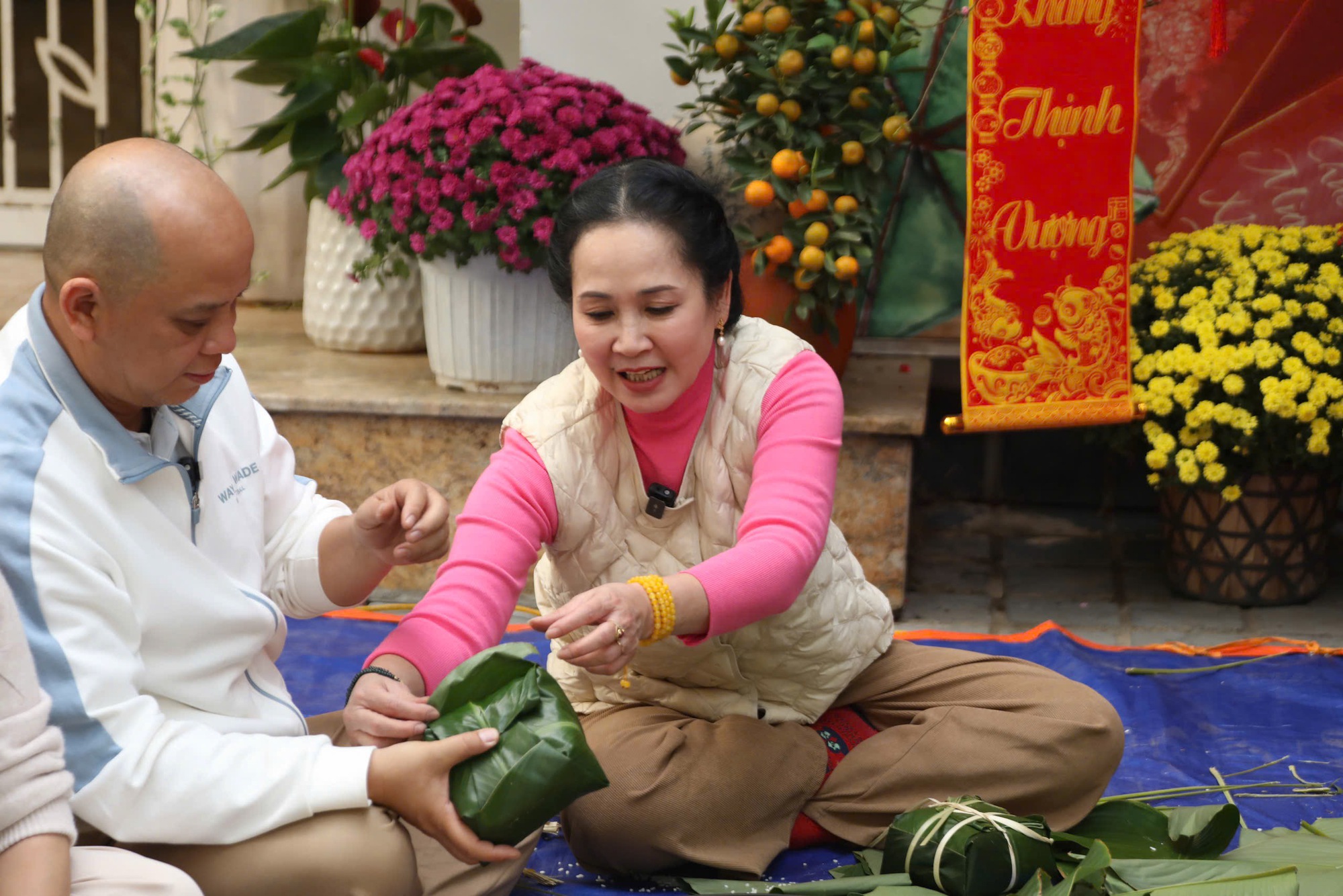 Không khí Tết rộn ràng nhà nghệ sĩ Trà My- Ảnh 3.