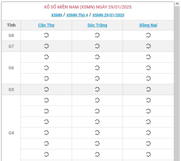 XSMN 29/1 - Kết quả xổ số miền Nam hôm nay 29/1/2025 - KQXSMN ngày 29/1- Ảnh 1.