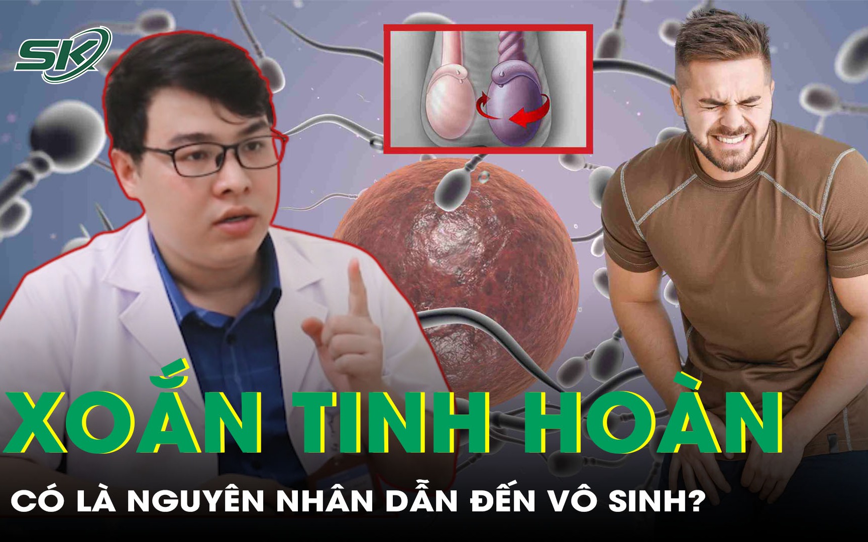 Xoắn tinh hoàn có là nguyên nhân dẫn đến vô sinh?