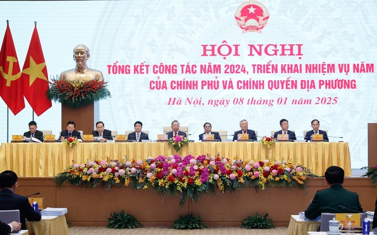 Tổng Bí thư Tô Lâm dự Hội nghị tổng kết công tác năm 2024, triển khai nhiệm vụ 2025 của Chính phủ