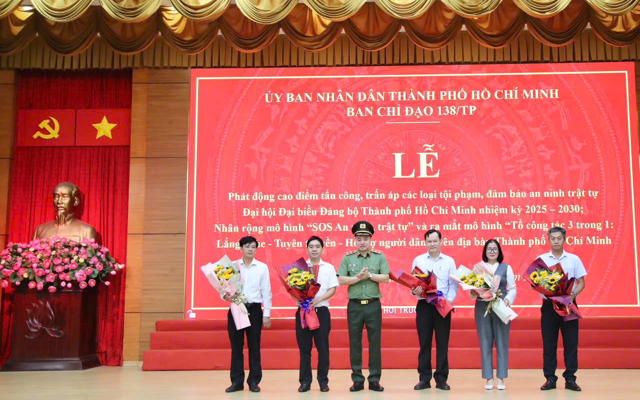 TPHCM phát động cao điểm tấn công tội phạm, đảm bảo an ninh trật tự Đại hội Đảng bộ