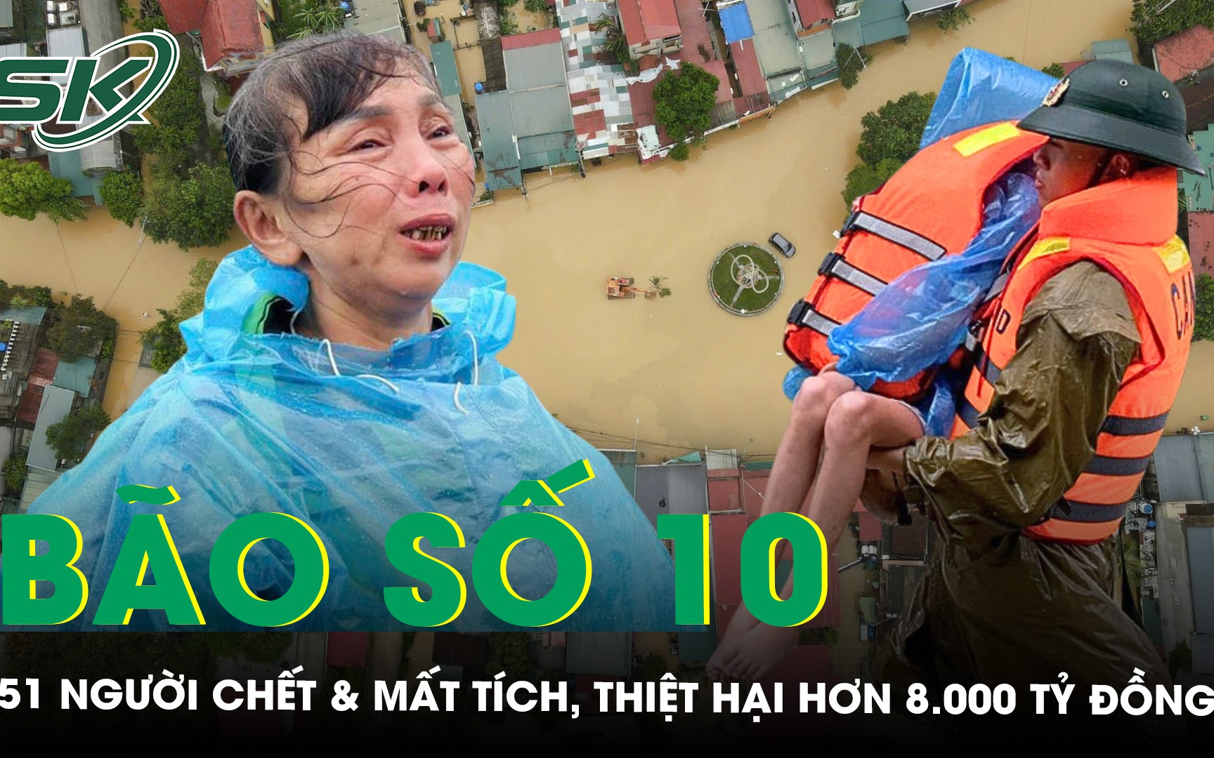 Bão số 10 Bualoi: 51 người chết và mất tích, thiệt hại hơn 8.000 tỷ đồng