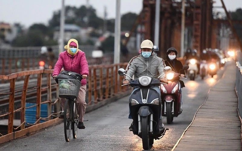 Miền Bắc sắp đón hai đợt không khí lạnh