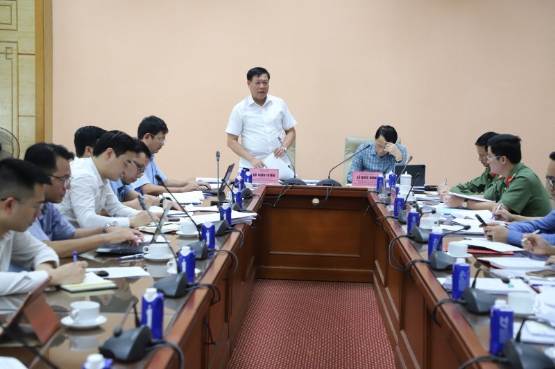 Đoàn công tác Bộ Công an làm việc về tiến độ xây dựng Bộ chỉ số an ninh, an toàn quốc gia tại Bộ Y tế- Ảnh 4.