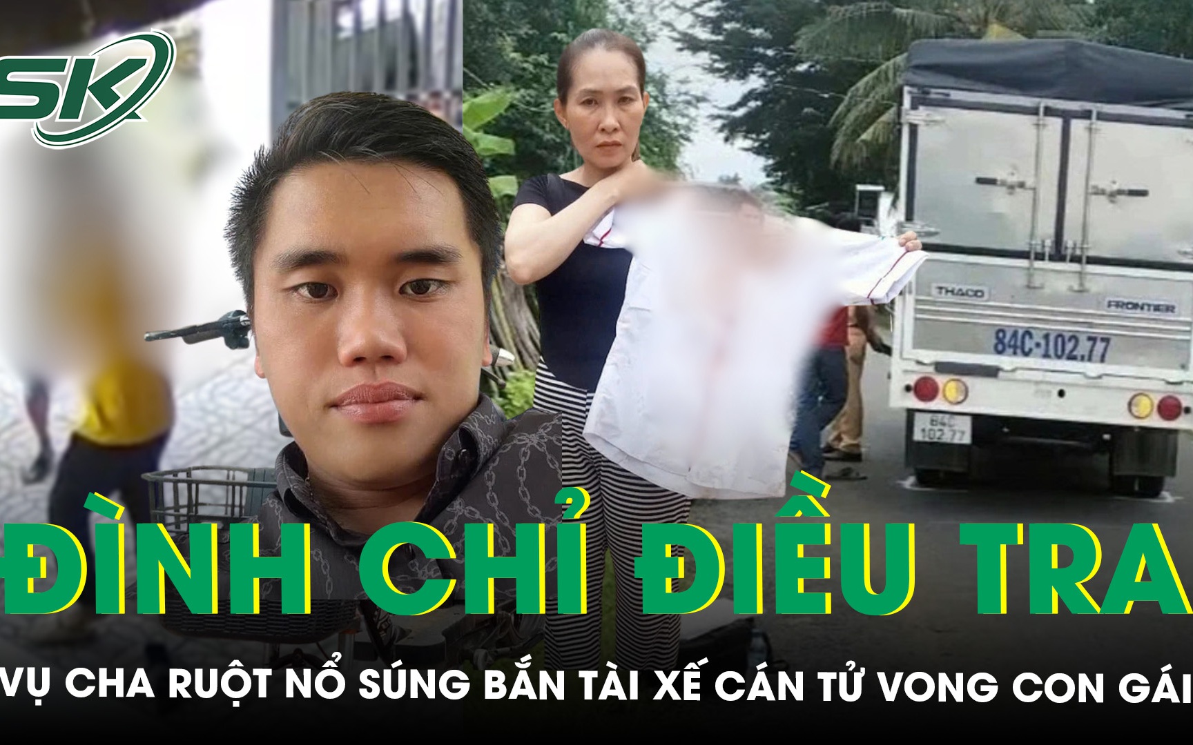 Đình chỉ điều tra vụ cha ruột nổ súng bắn tài xế gây tai nạn khiến con gái tử vong ở Vĩnh Long