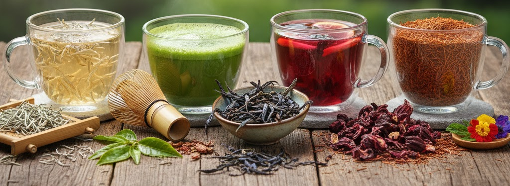 5 loại trà có nhiều chất chống oxy hóa độc đáo hơn trà xanh- Ảnh 1.