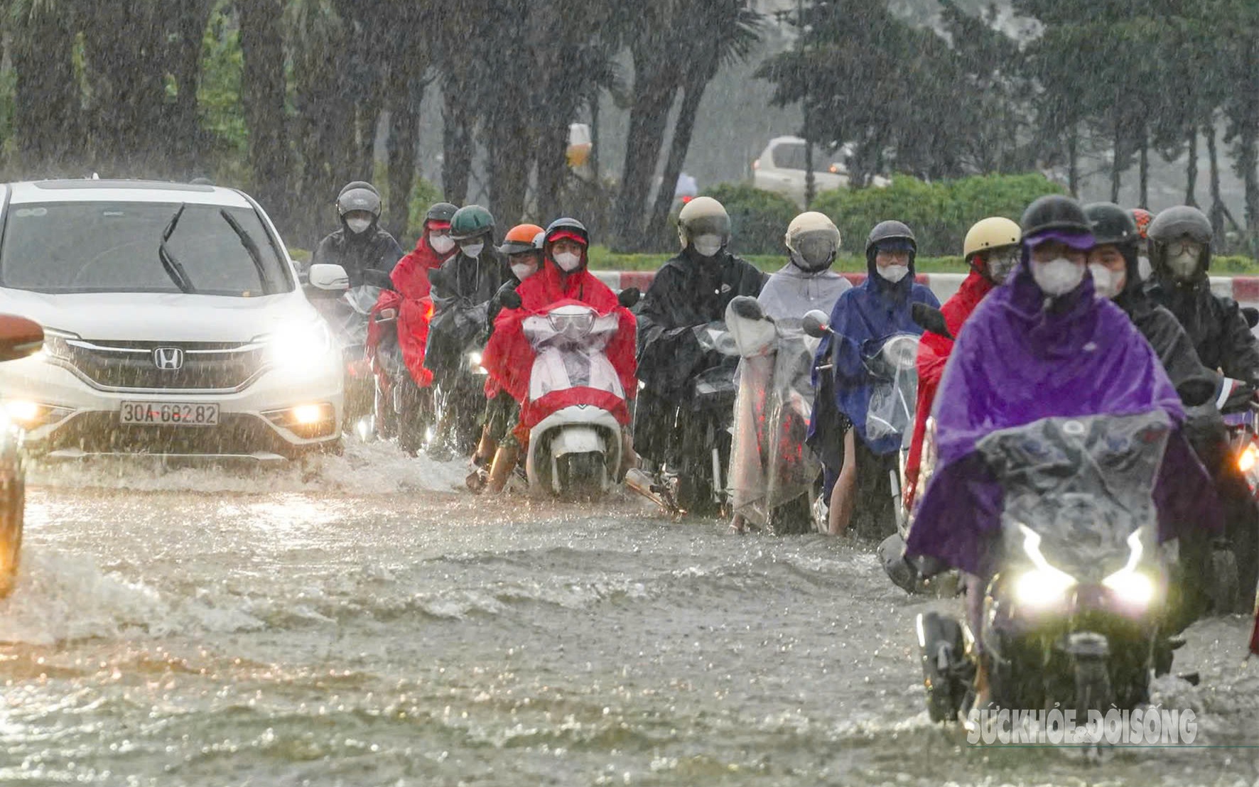 Miền Bắc bước vào đợt mưa lớn, chuẩn bị đón không khí lạnh