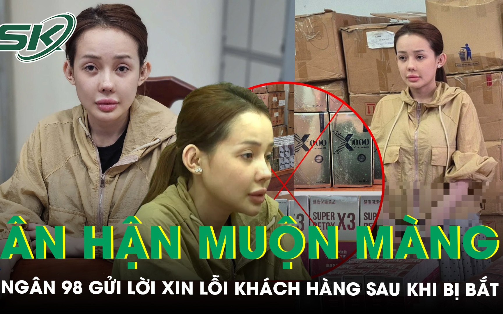 Lời xin lỗi muộn màng của Ngân 98 sau khi bị bắt vì bán thực phẩm giả, thu lợi hàng trăm tỷ đồng